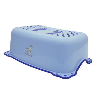 Taburet copii MyKids Zebra Blue antialunecare 00009233