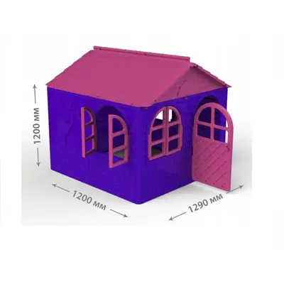 Casuta de joaca MyKids 02550/1 Pink/Violet - Mid 00080405