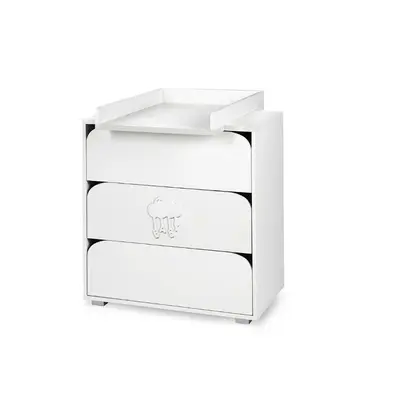 Comoda copii Klups Nel Cloud Alb 00080386