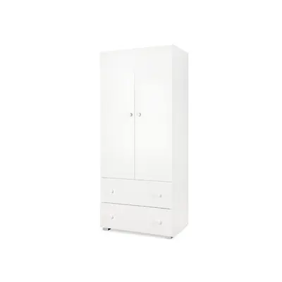 KLUPS PAULA ALB Dulap 2 Usi si 2 sertare 00003588