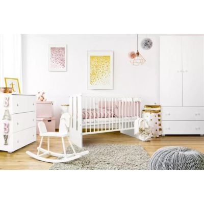 Mobilier Camera copii Si Bebelusi KLUPS PAULA White 00080363