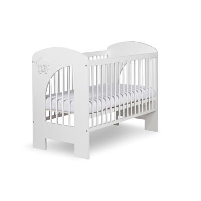 Patut lemn copii Klups Nel Cloud Alb 00080387