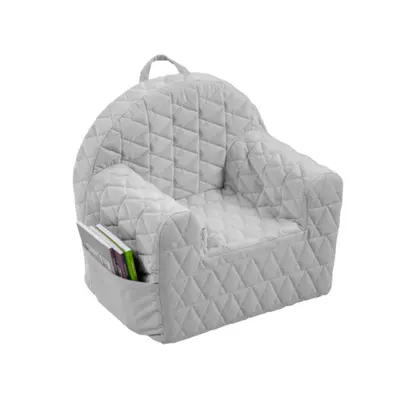 Fotoliu copii Klups Velvet Gri V102 00080812