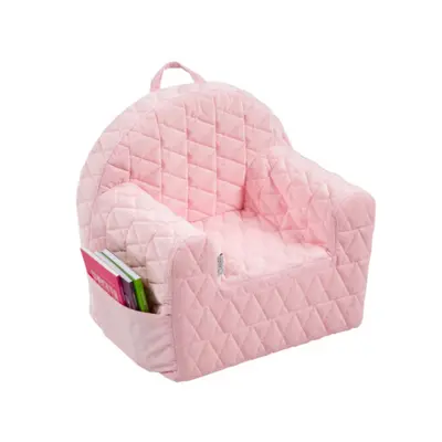 Fotoliu copii Klups Velvet Roz V101 00080813