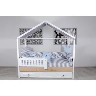 Lenjerie MyKids Montessori 7 Piese PS107 95x195 cm 00081787