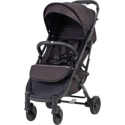 Carucior sport, tip troler, Diamond, Cadru din aluminiu, spatar reglabil, pliere compacta pentru avion, suport pentru sticla, FreeON, Black BYN38213