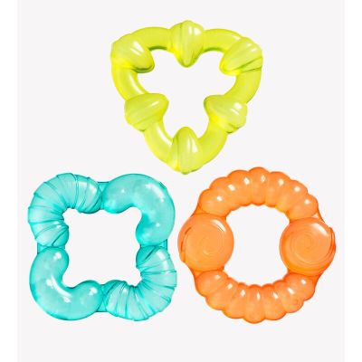Jucarii de dentitie cu apa, Set 3 piese, Bumpy Gums, Playgro, Multicolor BYN636031