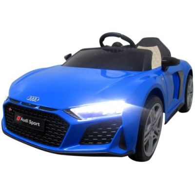 Masinuta electrica cu telecomanda audi r8 - 107 cm r-sport - albastru edeedia300albastru