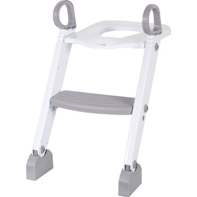 Reductor pentru toaleta, Cu scarita, FreeON, White & Grey BYN42325