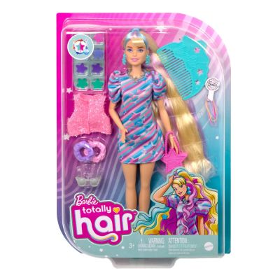 BARBIE TOTALLY HAIR PAPUSA BARBIE BLONDA VIVMTHCM88