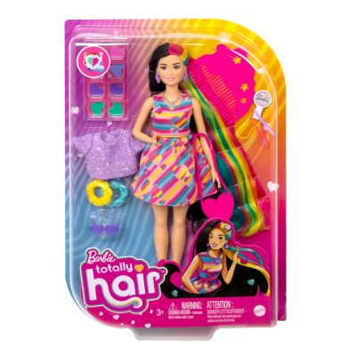 BARBIE TOTALLY HAIR PAPUSA BARBIE BRUNETA VIVMTHCM90