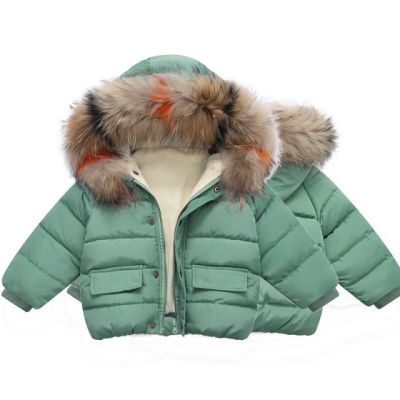 Geaca verde din fas pentru copii (marime disponibila: 5 ani)