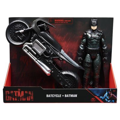 BATMAN FILM MOTOCICLETA LUI BATMAN SI FIGURINA BATMAN 30CM VIV6064712