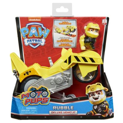 PATRULA CATELUSILOR MOTO PUPS RUBBLE SI MOTOCICLETA DELUXE VIV6060543