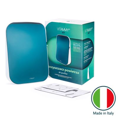 Purificator de aer cu ionizare Vitammy Air PA500, filtru HEPA 1, pana la 99.9% capacitate de... BITvitammyairpa500