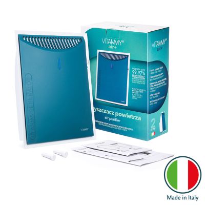 Purificator de aer cu generator de plasma Vitammy Air + PA600, filtru HEPA 1, 2 viteze, fabricat... BITvitammyairpa600