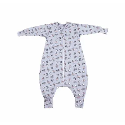 Sac de dormit cu picioruse si cu maneci,  Bunny Blue, 130 cm, 2 Tog - Iarna KDEJPIC1302BUNB