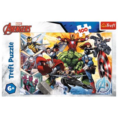 PUZZLE TREFL 100 MARVEL AVENGERS PUTEREA RAZBUNATORILOR VIV16431