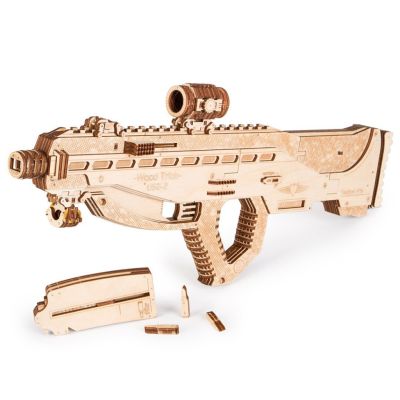 Puzzle 3D din lemn pusca de asalt USG-2 JUBUD-00025