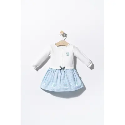 Rochita pentru fetite Cats, Tongs baby (Culoare: Albastru, Marime: 9-12 luni) JEMtgs_2917_4