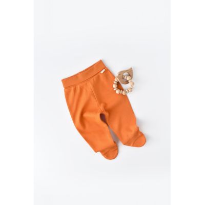 Pantaloni cu Botosei - Bumbac organic Portocaliu (Marime: 3-6 Luni) JEMBC-CSY5606-3