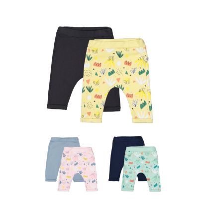 Set de 2 perechi de pantaloni Frunze pentru bebelusi, Tongs baby (Culoare: Verde, Marime: 12-18 Luni) JEMtgs_3190_2