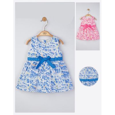 Rochita eleganta pentru fetite Mystery, Tongs baby (Culoare: Roz, Marime: 6-9 luni) JEMtgs_4280_8