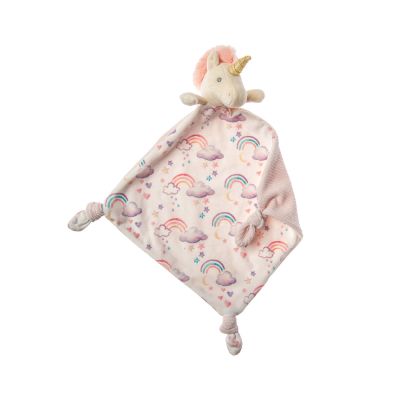 Jucarie plus doudou, Micul Unicorn Knottie, 25x25 cm, +0 luni,  Mary Meyer KDGMR43203