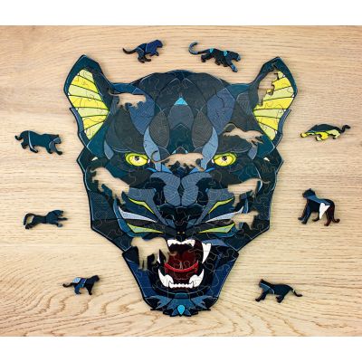 Puzzle din lemn, PANTHER, 102 piese @ EWA KDGEWA00117