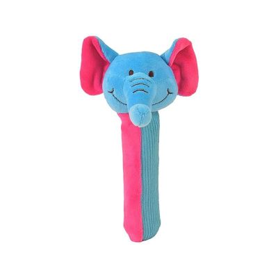 Jucarie plus bebe zornaitoare Squeakaboo Elefant, 0 ani+, Fiesta KDGT-2473