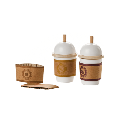 Set 2 milkshake la pachet "TO GO", 3 ani+, MAMAMEMO KDGAS85533