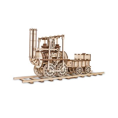 Set constructie cu mecanism Puzzle 3D LOCOMOTION din lemn 325 piese @ EWA KDGEWA00042