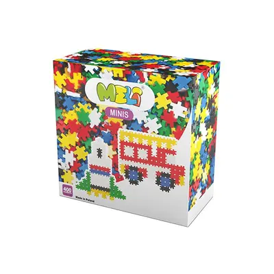 Set creativ de constructie, Minis 400 piese, Meli KDGML50301