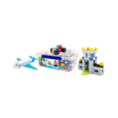 Set de constructie creativa Basic Edu 1200 piese, Meli KDGML50018