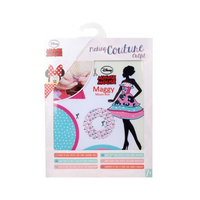 Set de croitorie hainute pentru papusi Couture Disney Maggy Minnie Bow, Dress Your Doll KDGPN-0168783