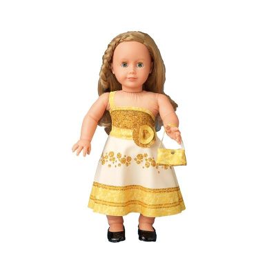 Set de croitorie hainute pentru papusi Couture Nataly Gold, Dress Your Doll KDGPN-0171720