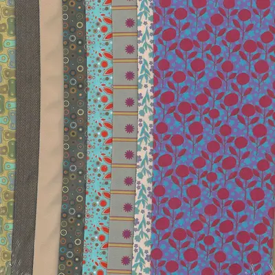 Set de materiale hainute pentru papusi Couture Soft Tones, Dress Your Doll KDGPN-0164681