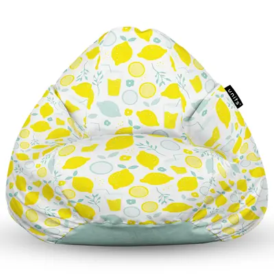 Fotoliu Units Puf Bean Bag tip para XL, impermeabil, indoor/outdoor, sac interior, cu maner, 90 x 85 x 65 cm, lamai BEANUNB-PR-XL-EXT-028