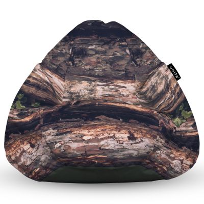 Fotoliu Units Puf Bean Bag tip para XL, impermeabil, indoor/outdoor, sac interior, cu maner, 90 x 85 x 65 cm, scoarta BEANUNB-PR-XL-EXT-019