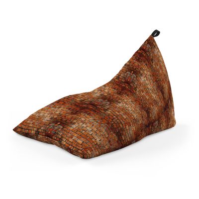 Fotoliu Units Puf Bean Bag tip Lounge, impermeabil, indoor/outdoor, sac interior, cu maner, 155 x 83 x 65 cm, caramizi BEANUNB-LGA-L-EXT-014