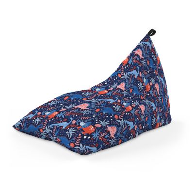 Fotoliu Units Puf Bean Bag tip Lounge, impermeabil, indoor/outdoor, sac interior, cu maner, 155 x 83 x 65 cm, dinozauri nocturni BEANUNB-LGA-L-EXT-112