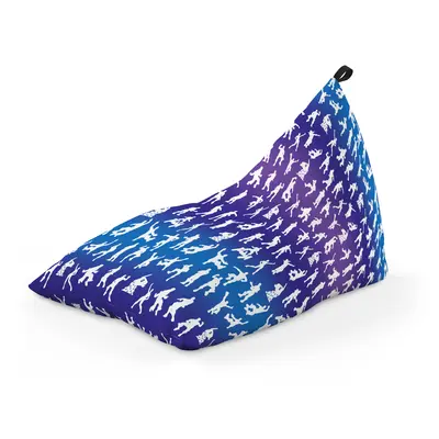 Fotoliu Units Puf Bean Bag tip Lounge, impermeabil, indoor/outdoor, sac interior, cu maner, 155 x 83 x 65 cm, fortnite BEANUNB-LGA-L-EXT-129