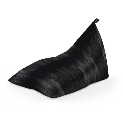 Fotoliu Units Puf Bean Bag tip Lounge, impermeabil, indoor/outdoor, sac interior, cu maner, 155 x 83 x 65 cm, lemn negru BEANUNB-LGA-L-EXT-004