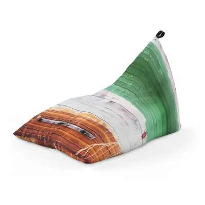 Fotoliu Units Puf Bean Bag tip Lounge, impermeabil, indoor/outdoor, sac interior, cu maner, 155 x 83 x 65 cm, lemn vopsit BEANUNB-LGA-L-EXT-013