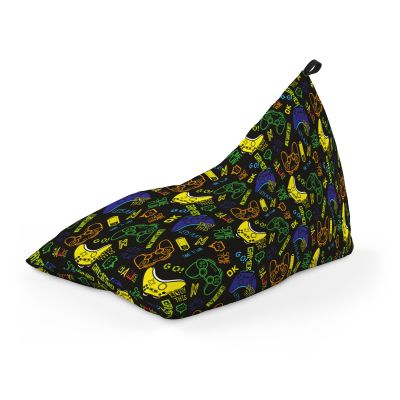Fotoliu Units Puf Bean Bag tip Lounge, impermeabil, indoor/outdoor, sac interior, cu maner, 155 x 83 x 65 cm, let's play BEANUNB-LGA-L-EXT-123