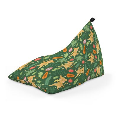 Fotoliu Units Puf Bean Bag tip Lounge, impermeabil, indoor/outdoor, sac interior, cu maner, 155 x 83 x 65 cm, maimute BEANUNB-LGA-L-EXT-054