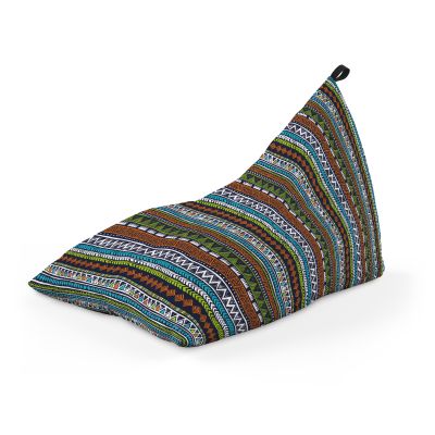 Fotoliu Units Puf Bean Bag tip Lounge, impermeabil, indoor/outdoor, sac interior, cu maner, 155 x 83 x 65 cm, tribal aztec BEANUNB-LGA-L-EXT-066