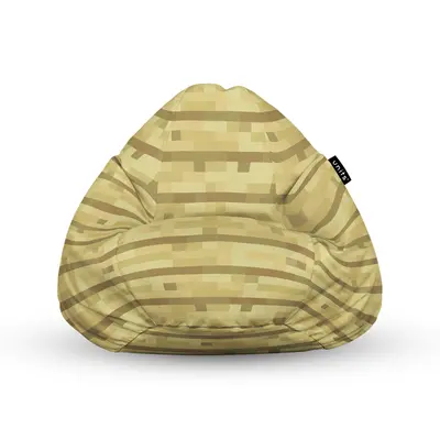 Fotoliu Units Puf Bean Bag tip para XL, impermeabil, indoor/outdoor, sac interior, cu maner, 90 x 85 x 65 cm, Minecraft Cutie BEANUNB-PR-XL-EXT-196