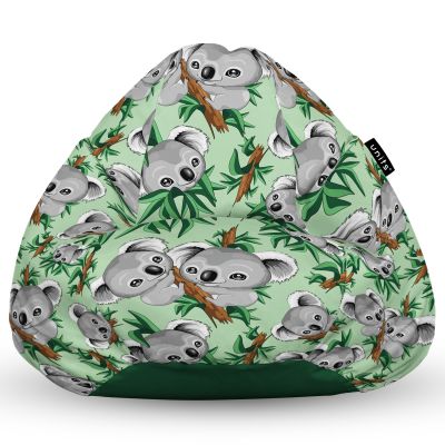 Fotoliu Units Puf Bean Bag tip para XL, impermeabil, indoor/outdoor, sac interior, cu maner, 90 x 85 x 65 cm, koala BEANUNB-PR-XL-EXT-138