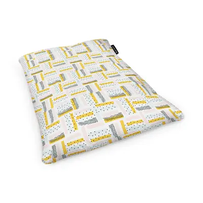 Fotoliu Units Puf Bean Bag tip Perna, impermeabil, indoor/outdoor, sac interior, 115 x 150 x 25 cm, buline negre BEANUNB-PL-L-EXT-046